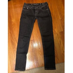 Miss Me grey skinny jeans